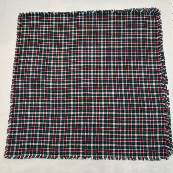 Set of 4 Autumnal Plaid Placemats - Picture 2 of 7
